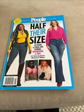 People Special Edition "Half Their Size" Magazine - Blue & White Cover